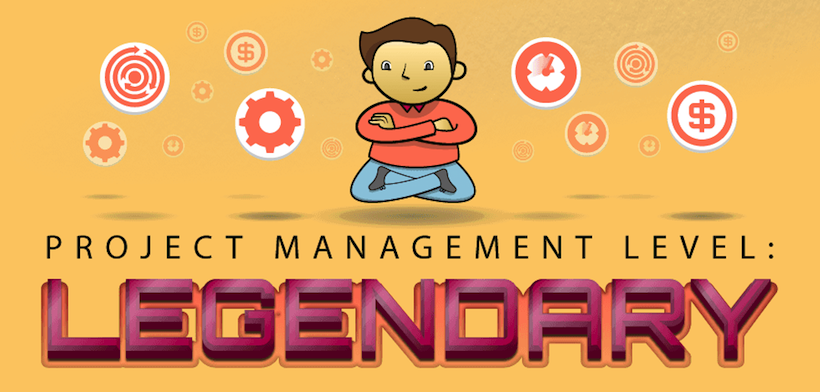 Project Management Level Legendary infographic