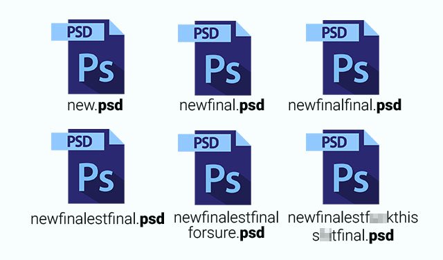 Multiple versions of that Final-Final-Version.psd?
