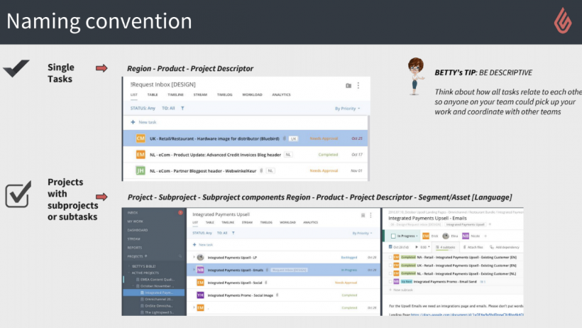 Wrike adoption tip: define a naming convention