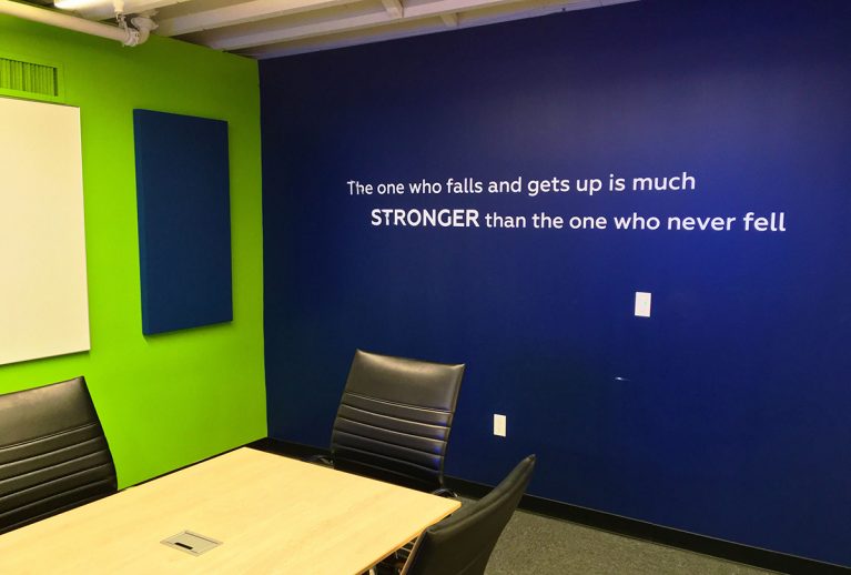 "Stronger" office at Wrike HQ