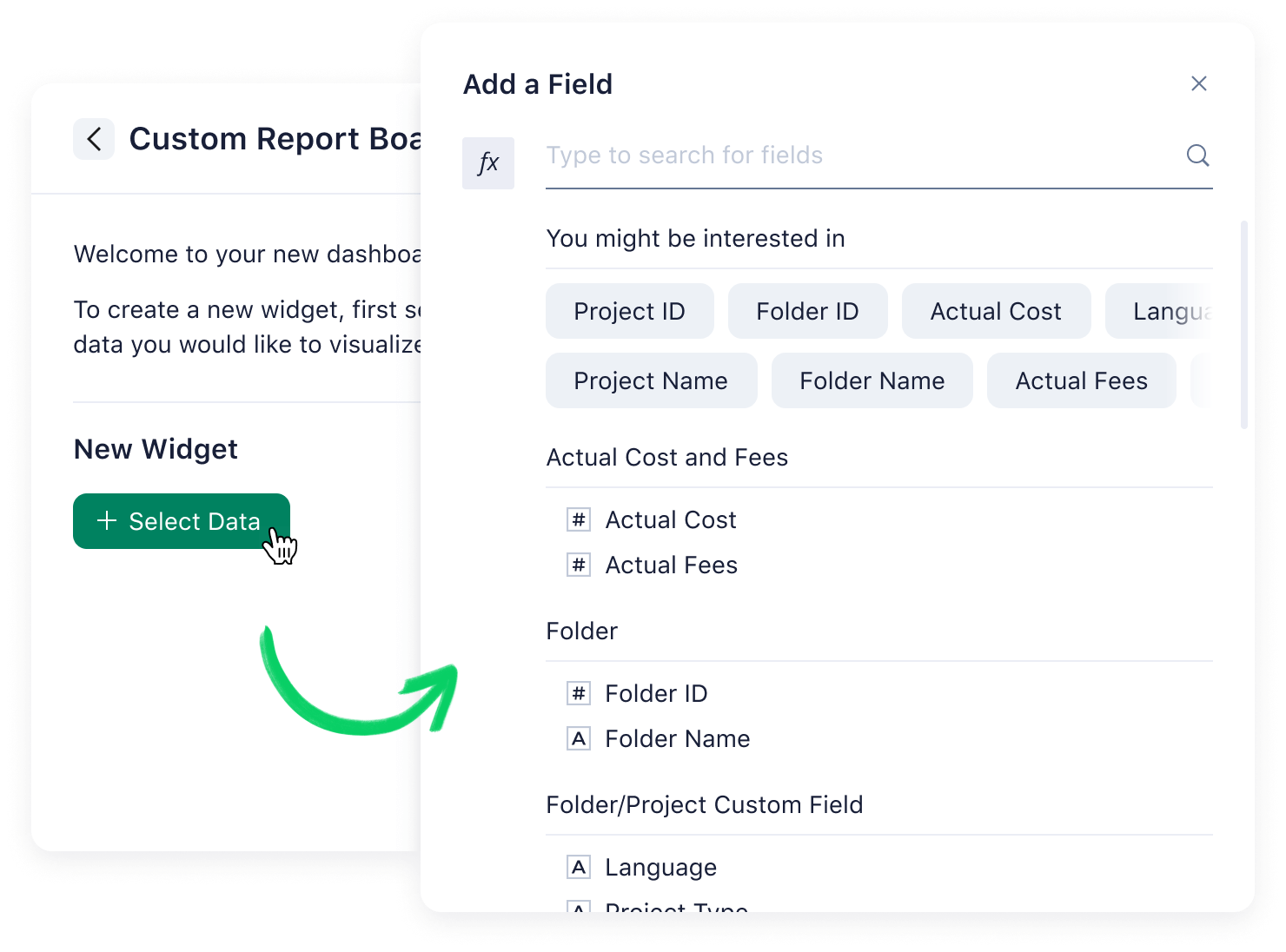 custom reports