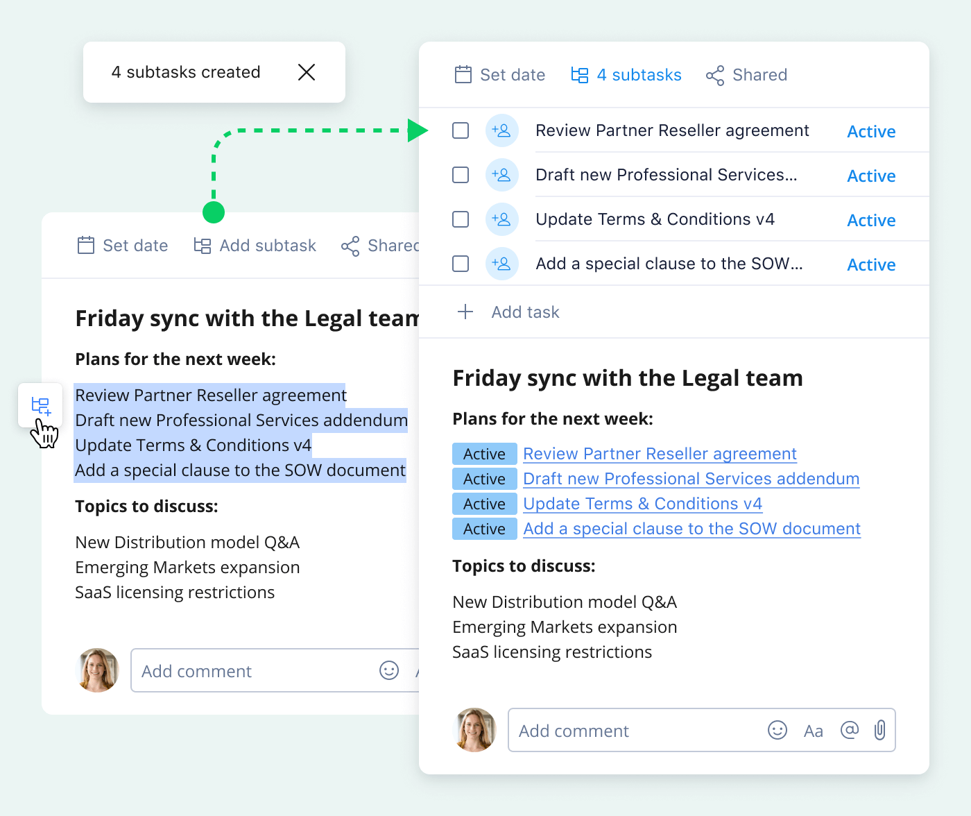 Wrikeの会議用AI Subtask Creationで実行可能な未来をつくる2
