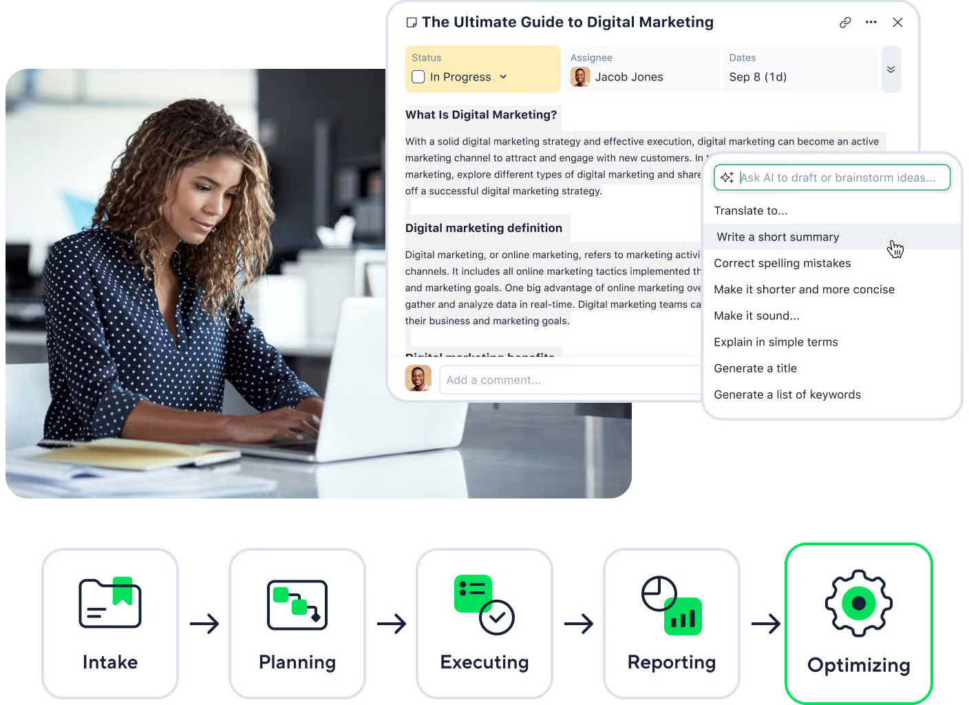 Marketing Symphony Step 5 visualizing collaboration and orchestration in marketing strategy.