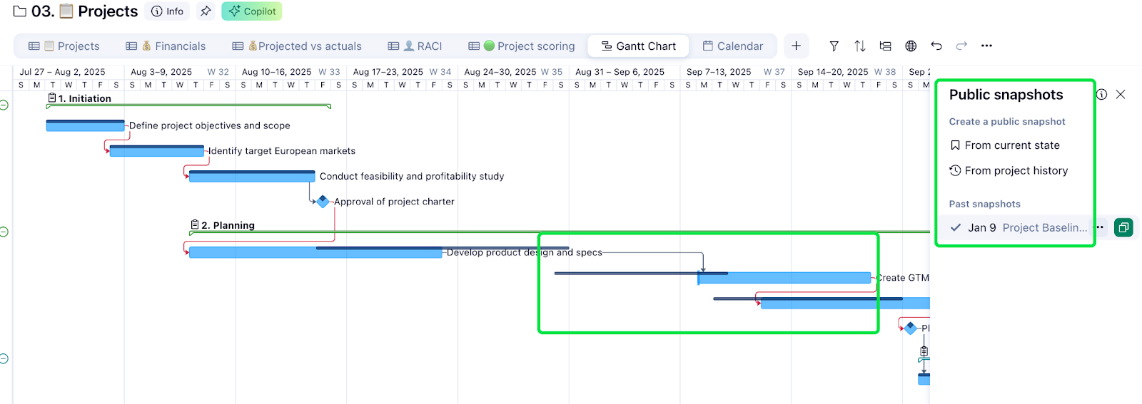 Life After Microsoft Project: Baselining.