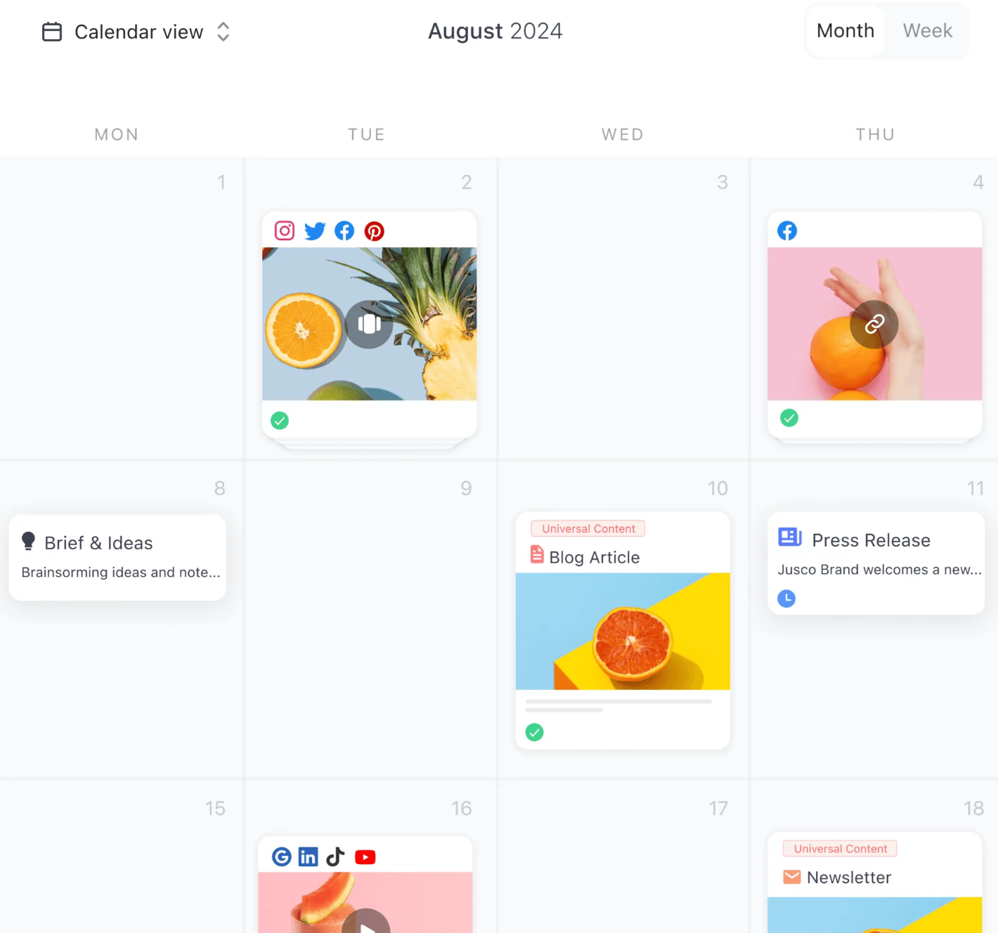 planable screenshot