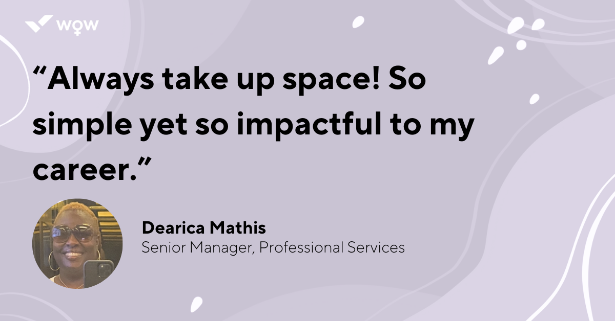 dearica mathis quote for international women's day