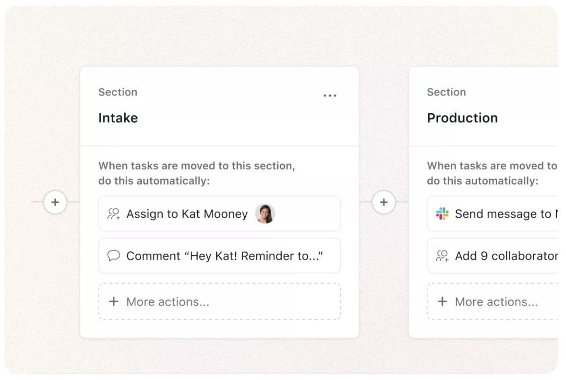 Asana homepage