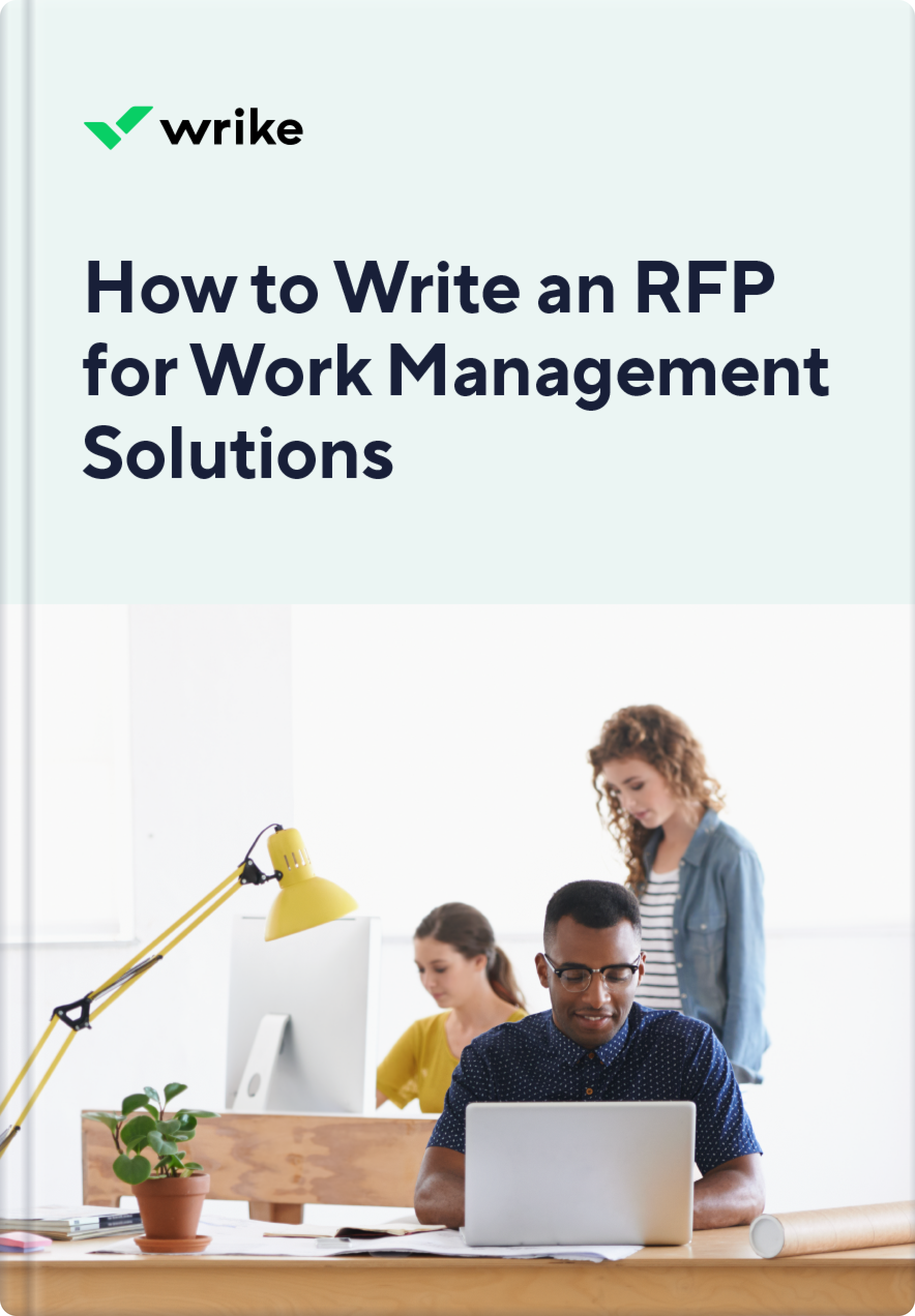 front cover of ebook on how to write an rfp