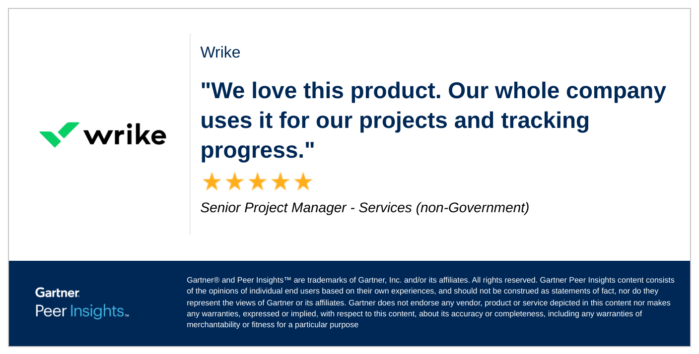 gartner peer insights customer review 2