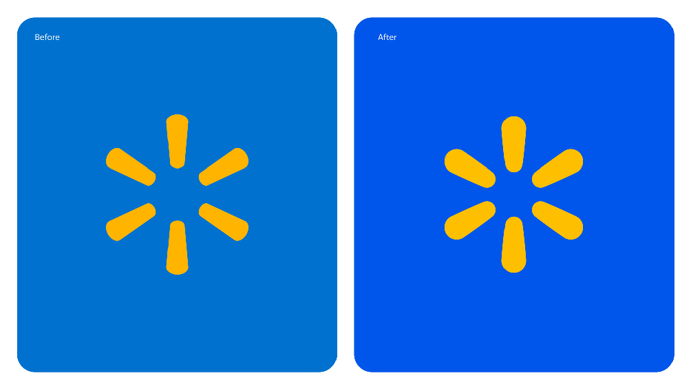 walmart logo before and after