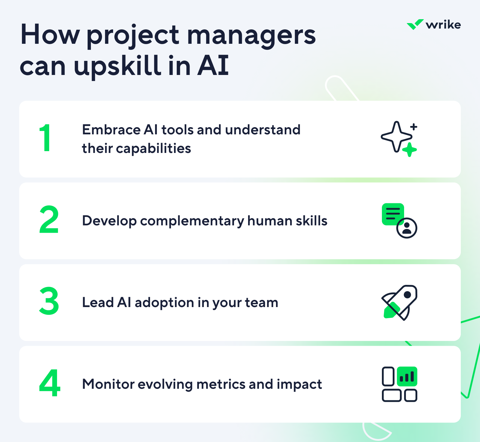 How project managers can upskill in AI.