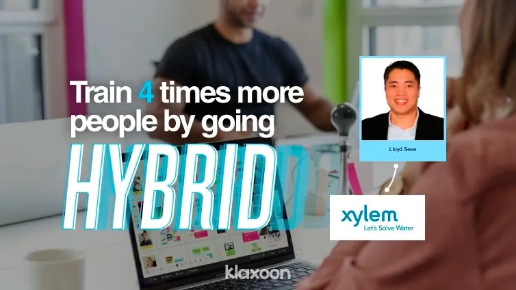 Train 4 times more people by going hybrid