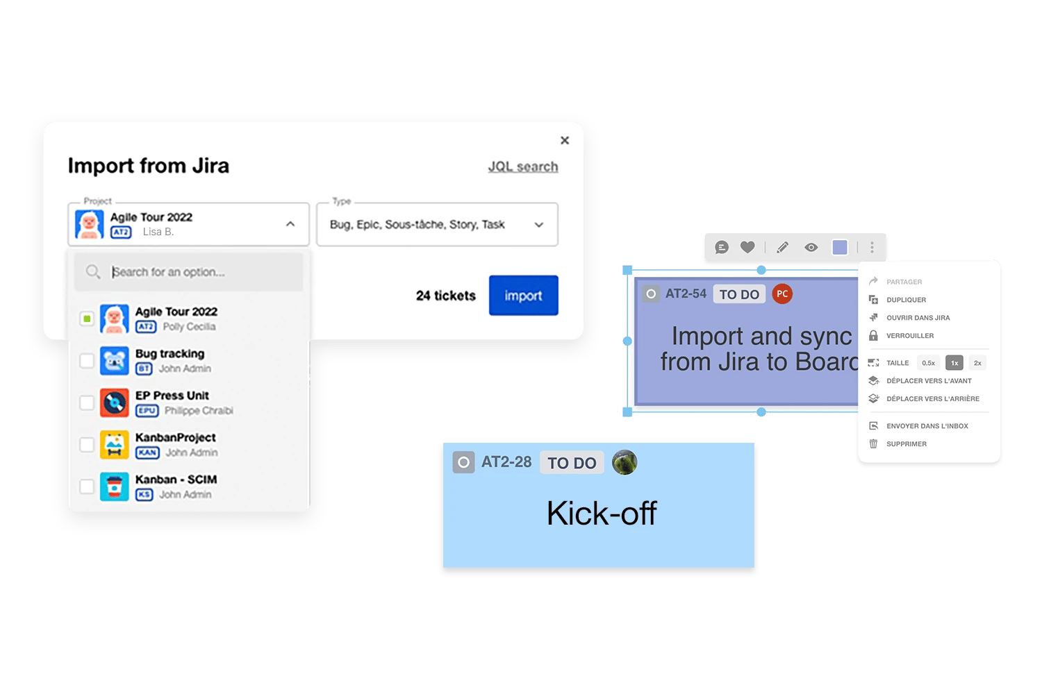 Wrike Jira integration interface displaying bidirectional task synchronization and status updates.