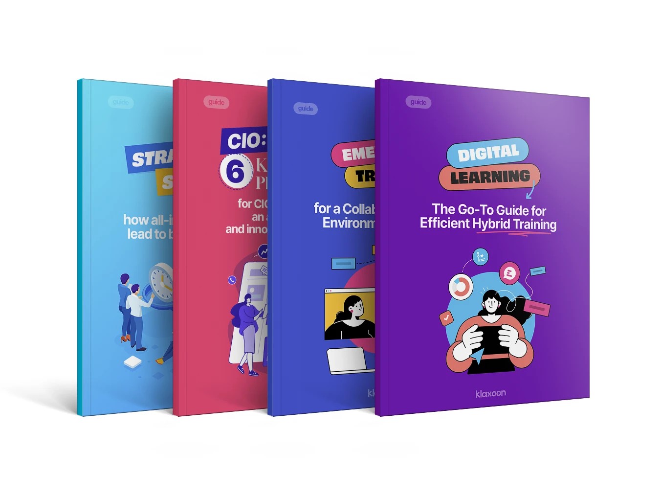 Stack of white papers with charts and graphs.