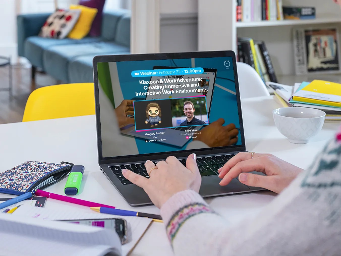 Professional Services team collaborating on project with laptop and documents.