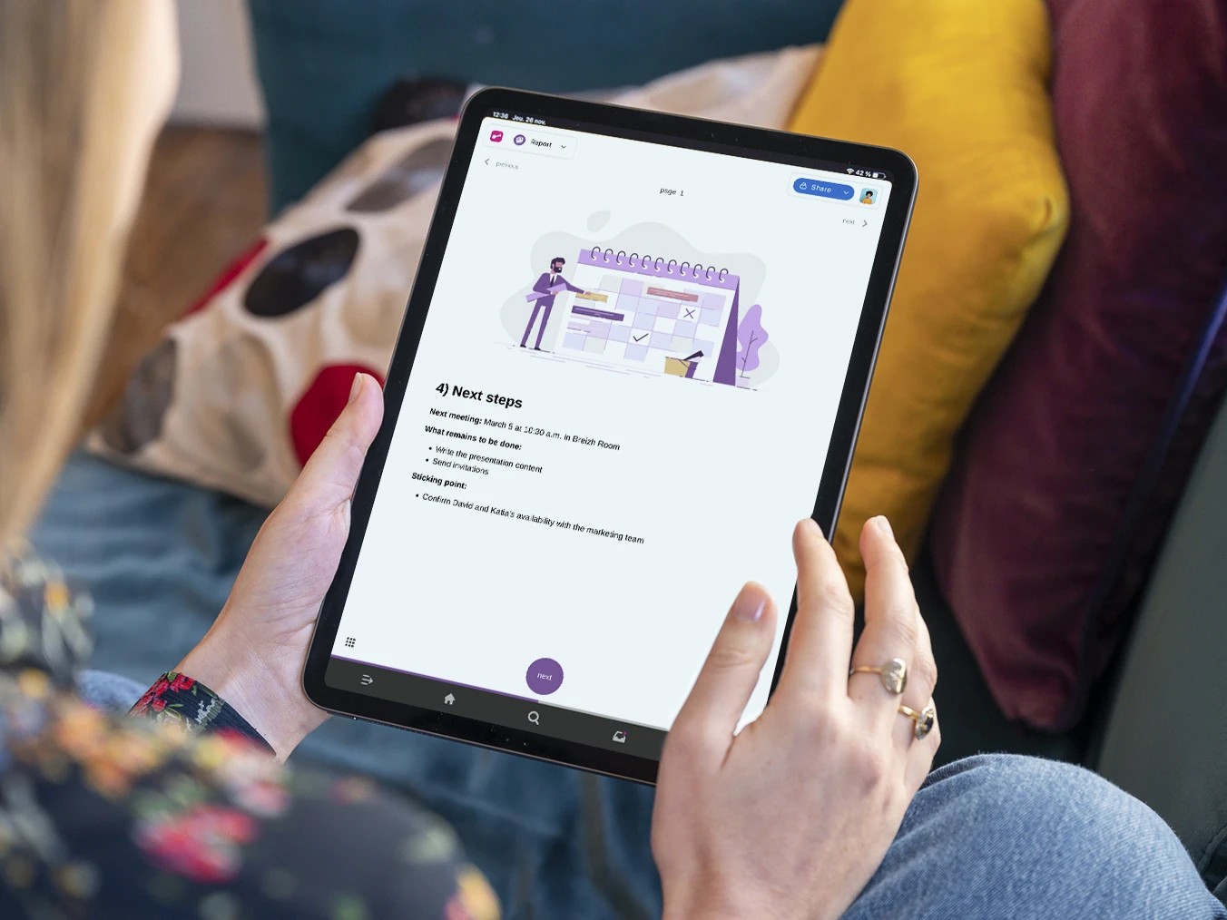 Tableau Kanban et application mobile pour gestion de projet en temps réel.