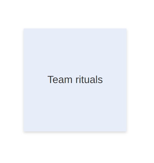 An idea displayed on a Board in the new square format. | Klaxoon