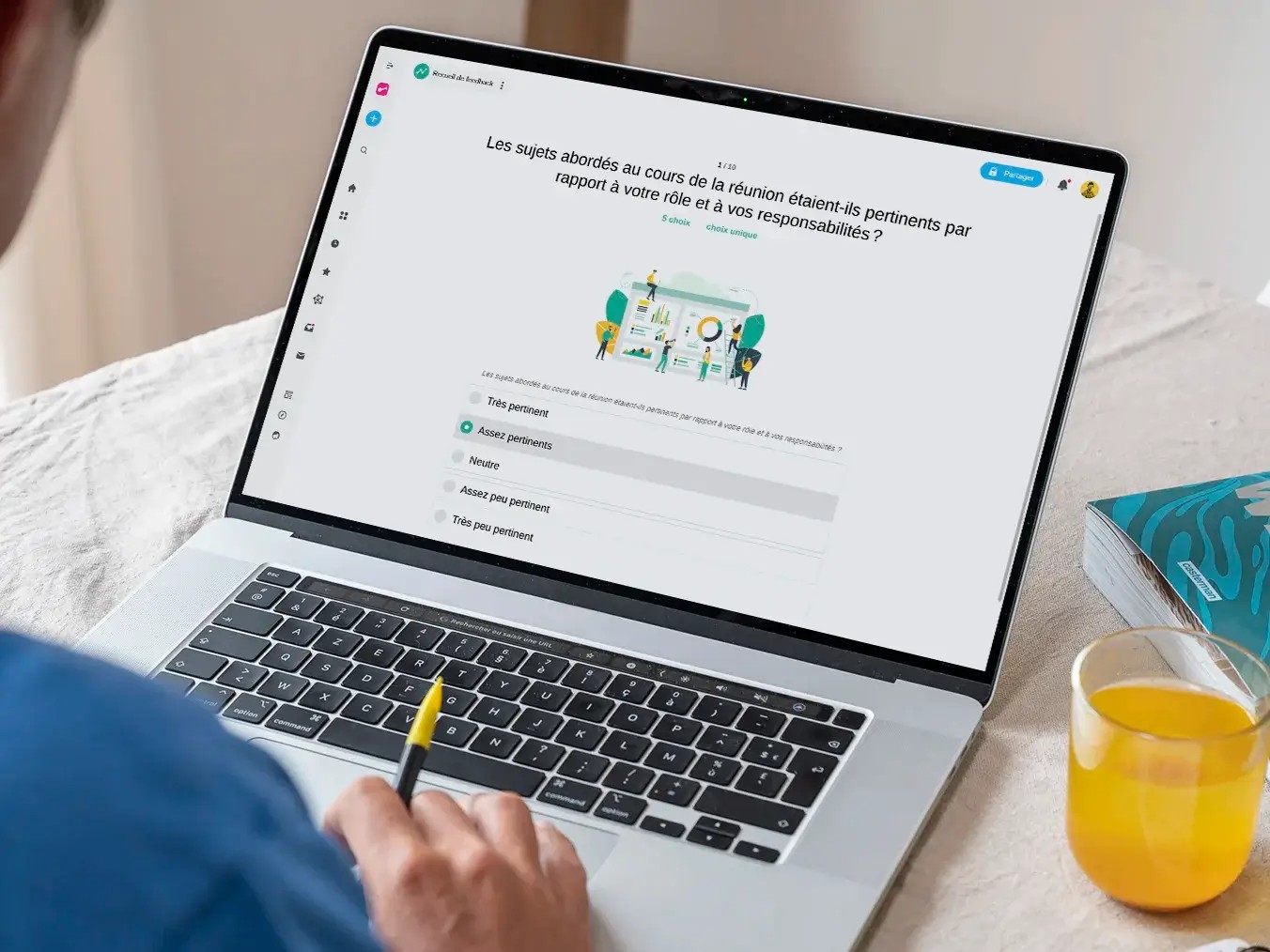 Formation interactive Klaxoon pour équipes d'entreprise.