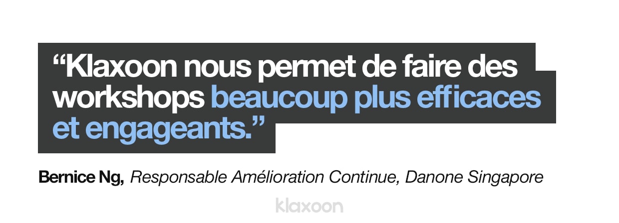Bernice Ng : "Klaxoon nous permet de faire des workshops beaucoup plus efficaces et engageants." | Klaxoon