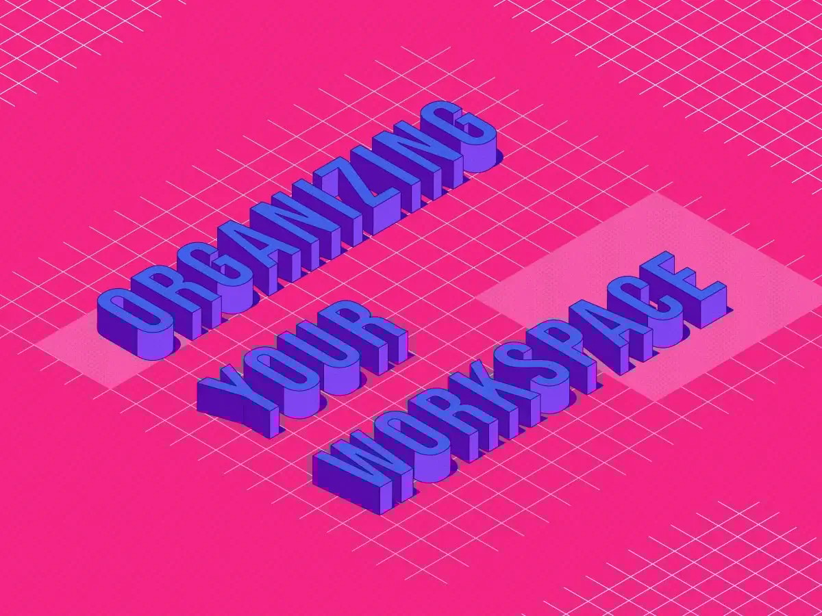 Organizing your workspace template preview