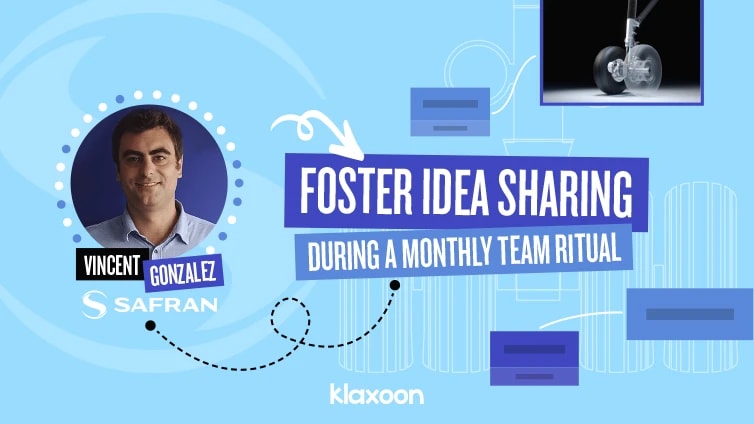 How to foster idea sharing during a monthly team ritual