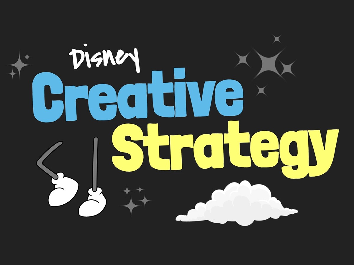 Disney creative strategy template preview