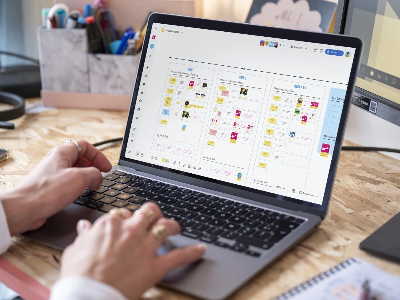 Numéro 4 Vente avec icône de caddie.