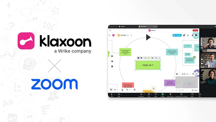 New feature: Seamlessly facilitate your Zoom meetings with Klaxoon integration