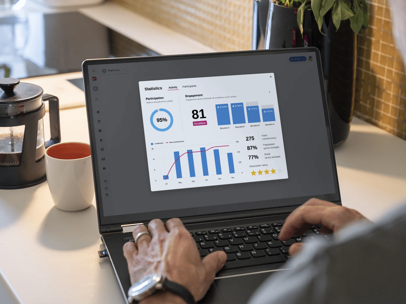HR training graphic with step 4 number and checklist icon.