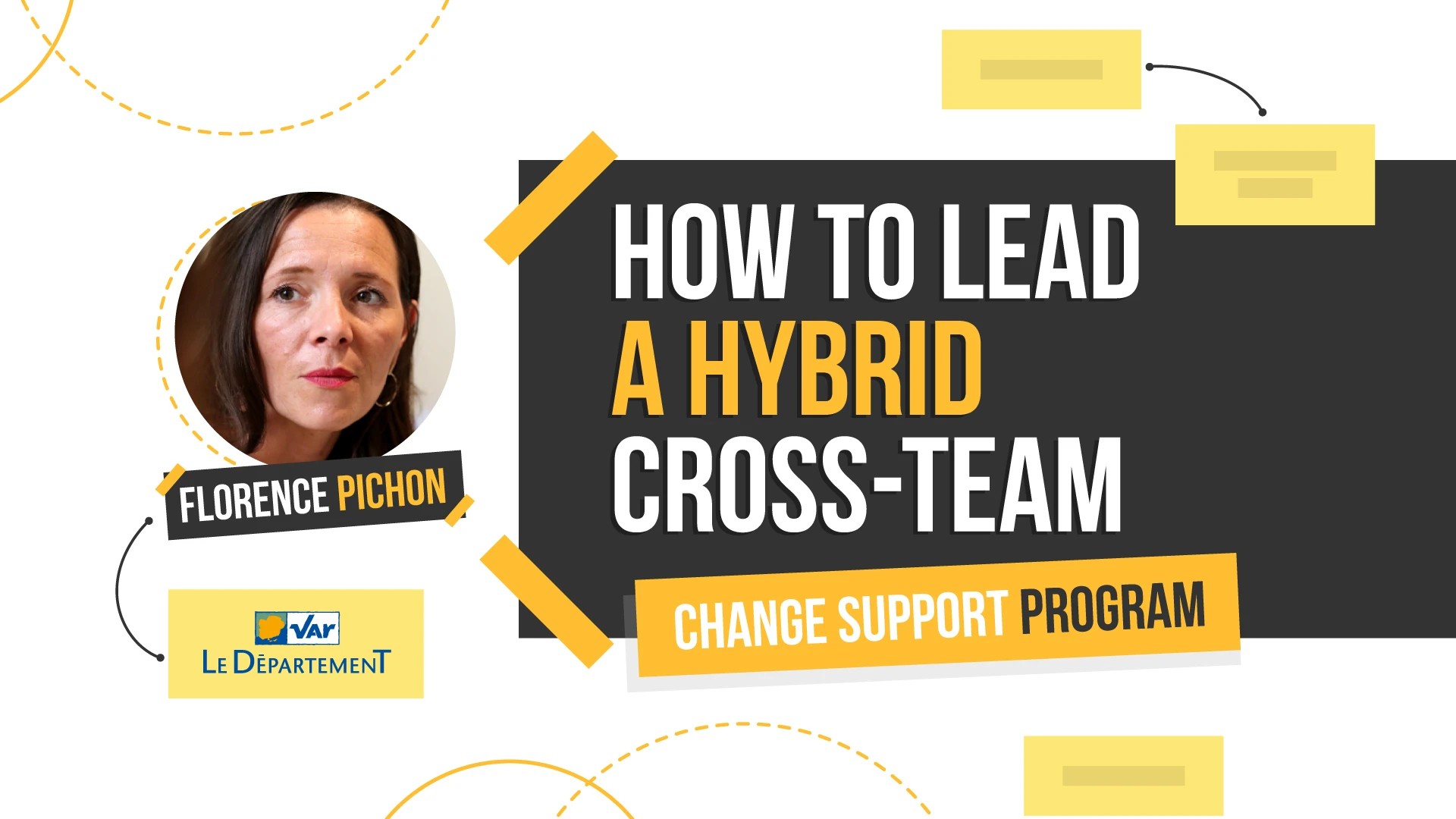 How to lead a hybrid cross-team change support program