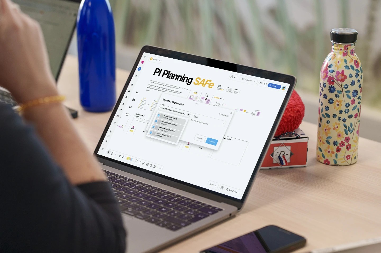 Jira integration showing bidirectional sync of tasks and issues.