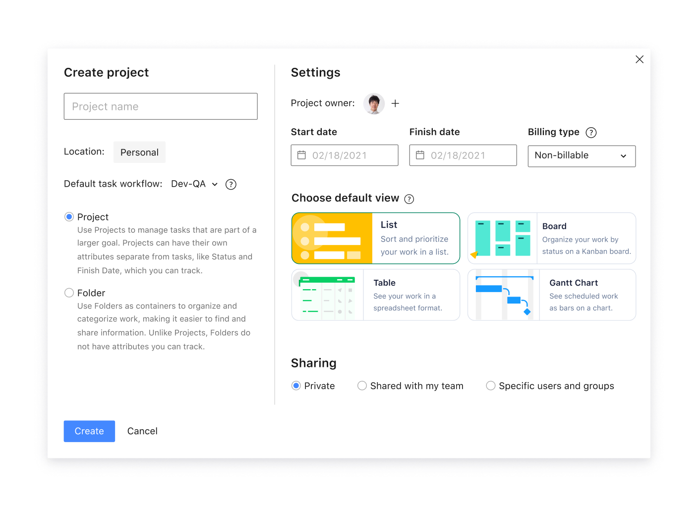 Wrike project dashboard with task list, timeline view and collaboration tools.