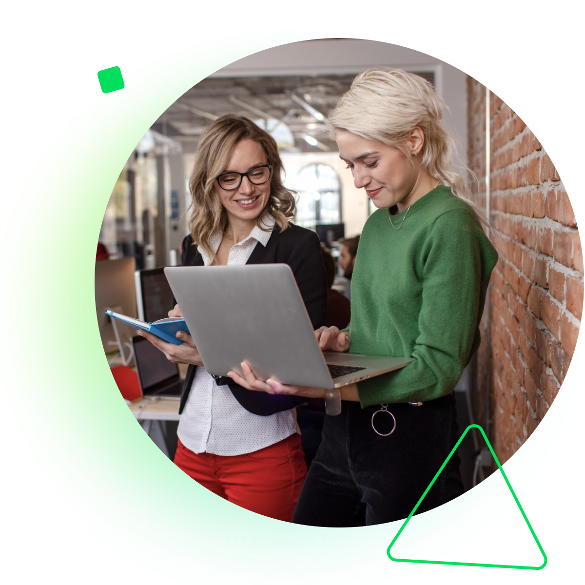 LeadExpress lead management dashboard on laptop and smartphone screens.