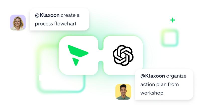 Klaxoon logo.