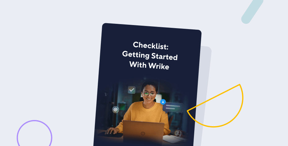 Getting Started With Wrike: Downloadable Checklist