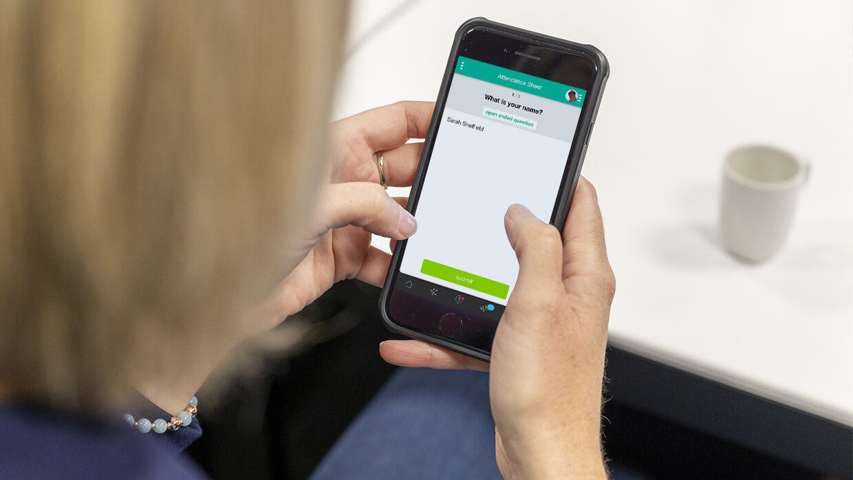 Question Klaxoon sur mobile