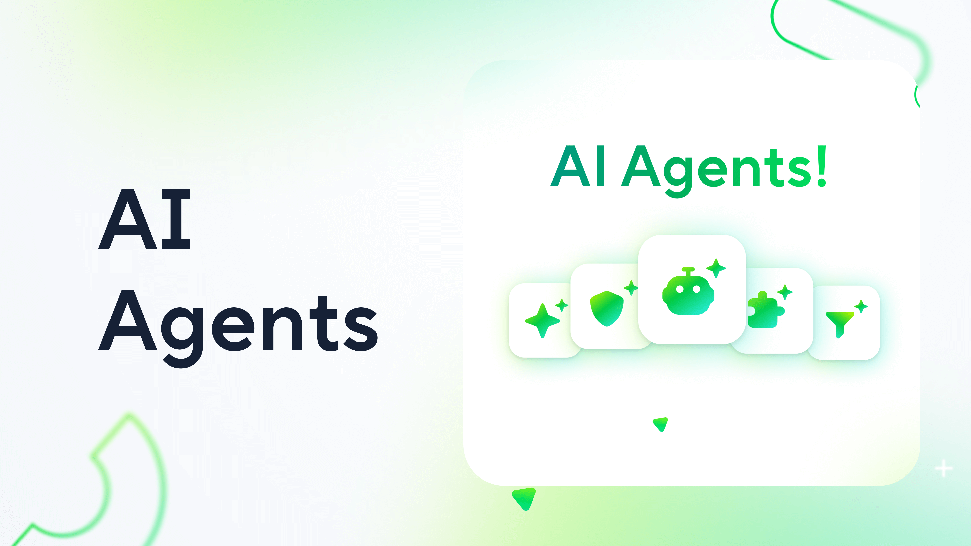 AI Agents video cover showing network visualization and Wrike logo.