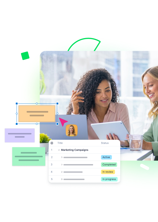 From whiteboard to execution workflow diagram with planning and task icons.