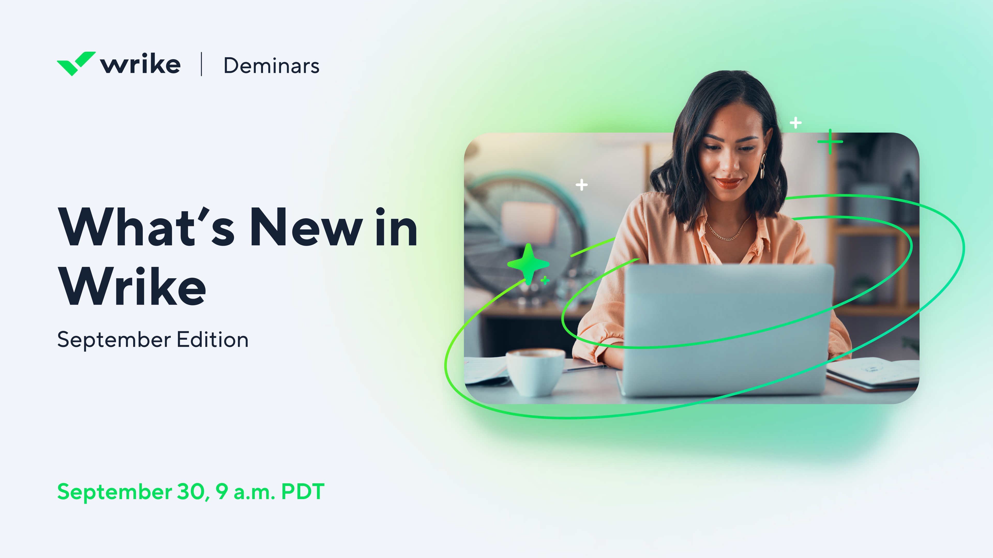 Title slide with The Future of Family Enterprise Management heading and Wrike logo.