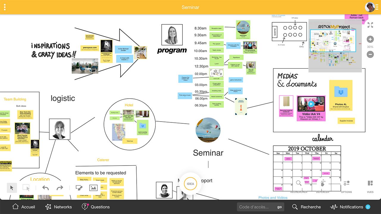 Example SketchMyProject |Klaxoon
