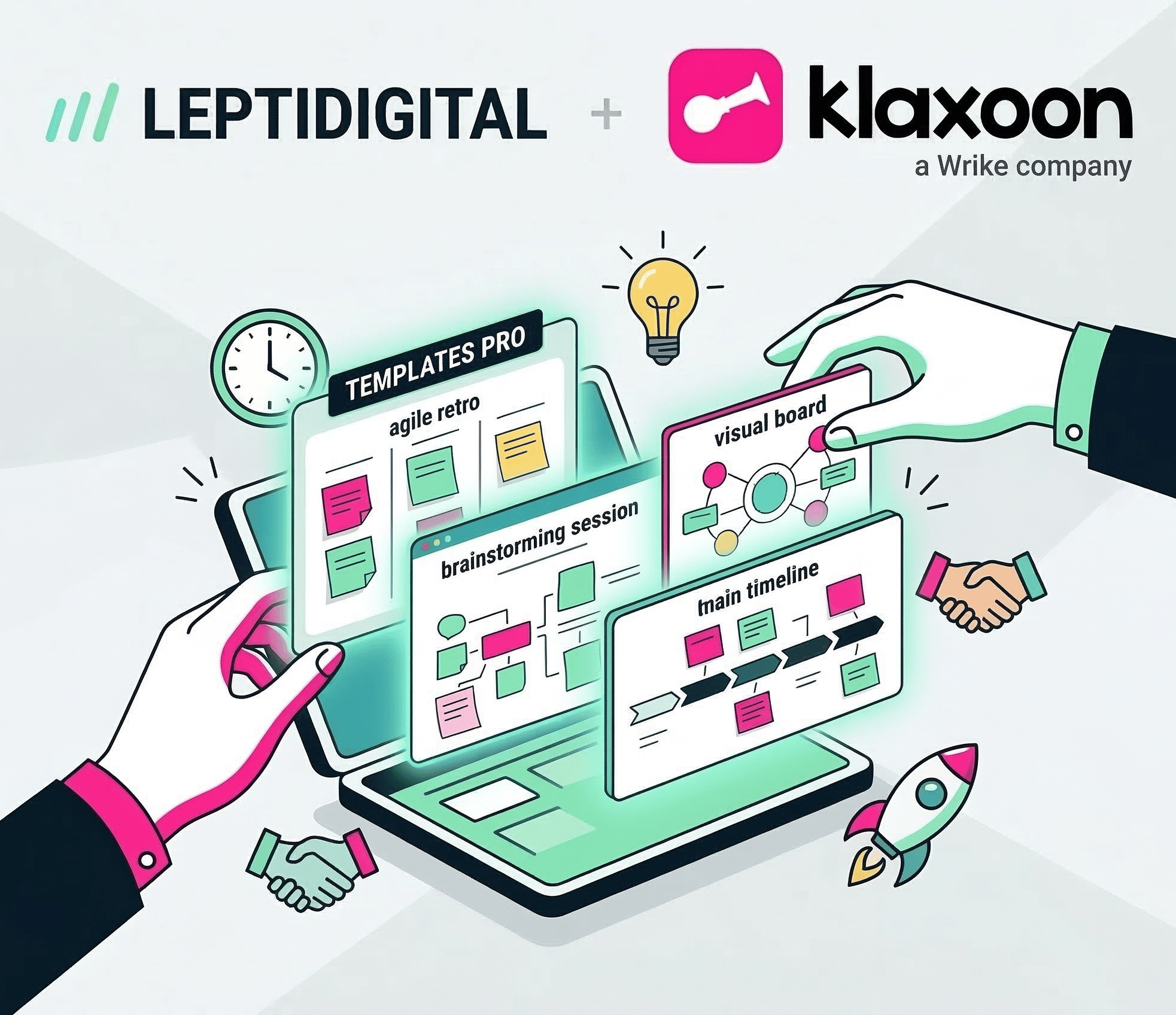 Newsletter Le P’tit Digital affichée sur tablette et smartphone.