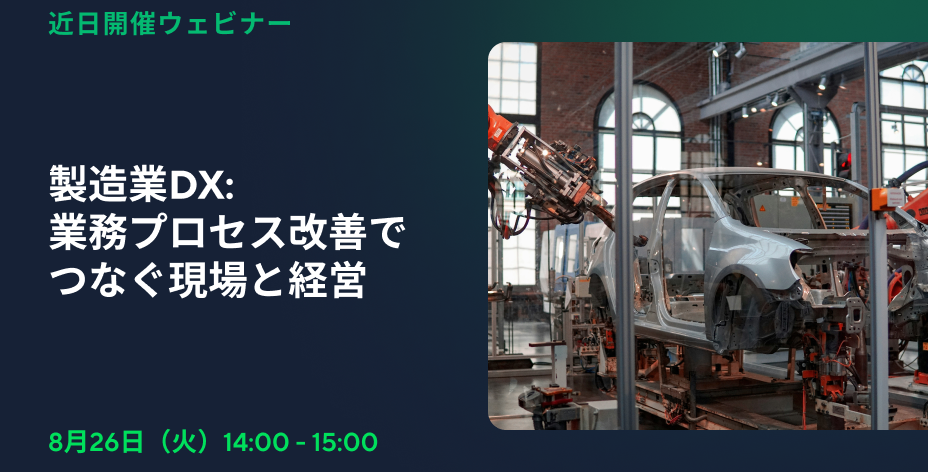 製造業DX:業務プロセス改善でつなぐ現場と経営 | Wrike Webinar