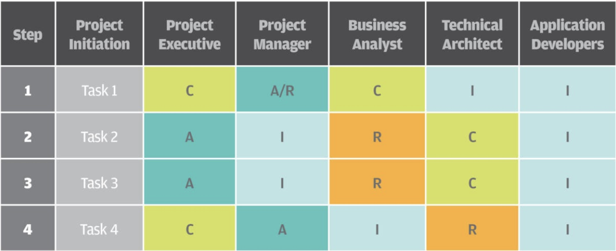 responsibility assignment matrix roles