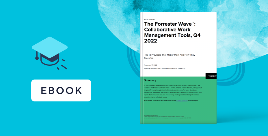 The Forrester Wave™: Collaborative Work Management Tools, Q4 2022