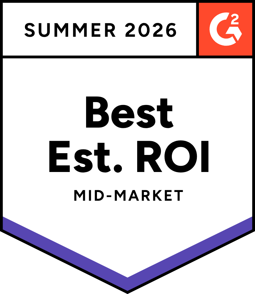 G2 Best Est. ROI