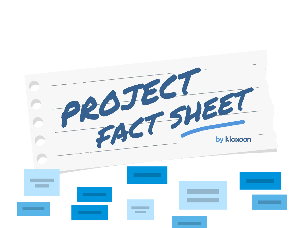 Project Fact Sheet template preview