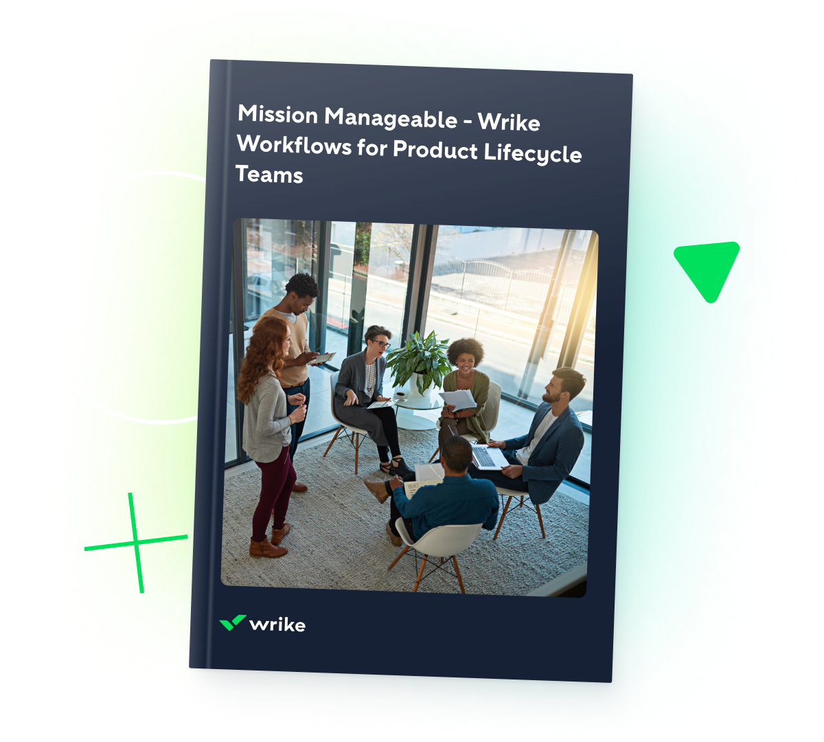 Mission Manageable ebook for product lifecycle teams with Wrike workflows.