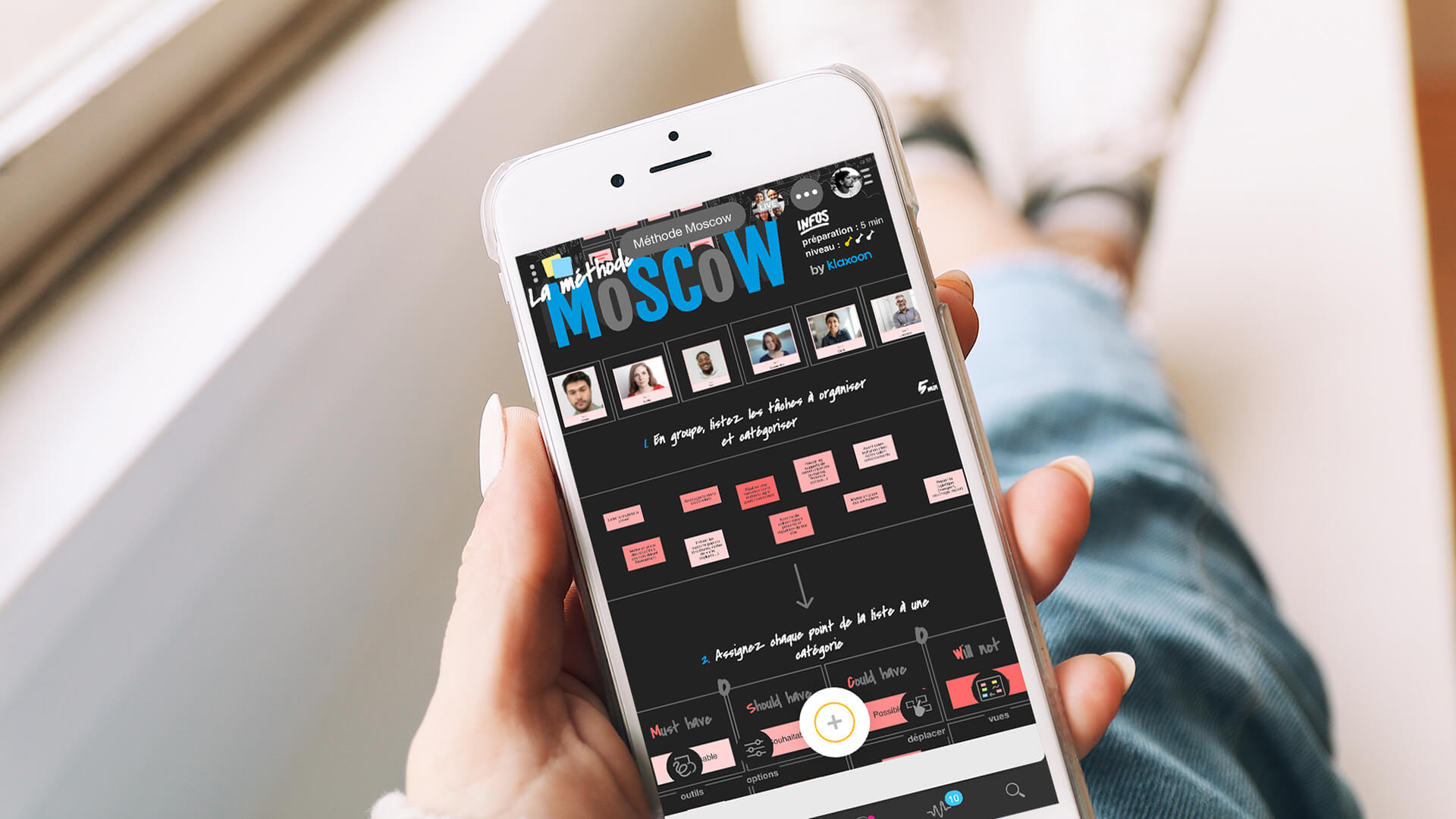 Illustration template Moscow |Klaxoon