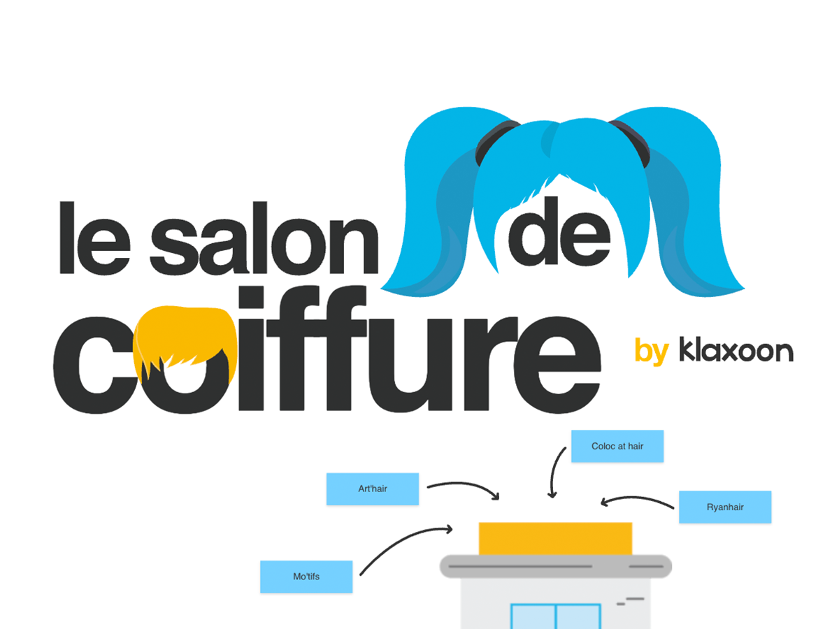 Le salon de coiffure template preview