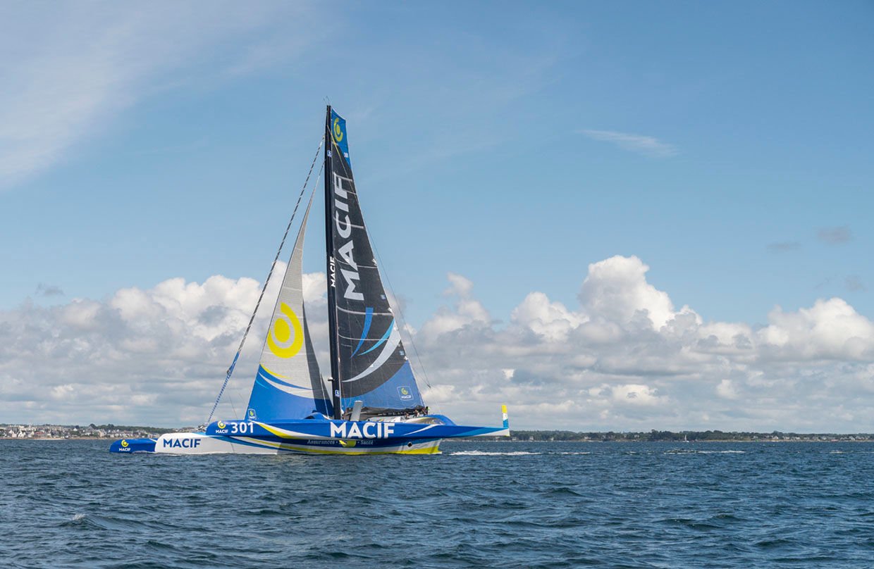 Le trimaran Macif de François Gabart. | Klaxoon